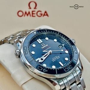 Omega Seamaster Professional Blue 212.30.41.20.03.001 Men’s Dive Watch w/ Box & Papers