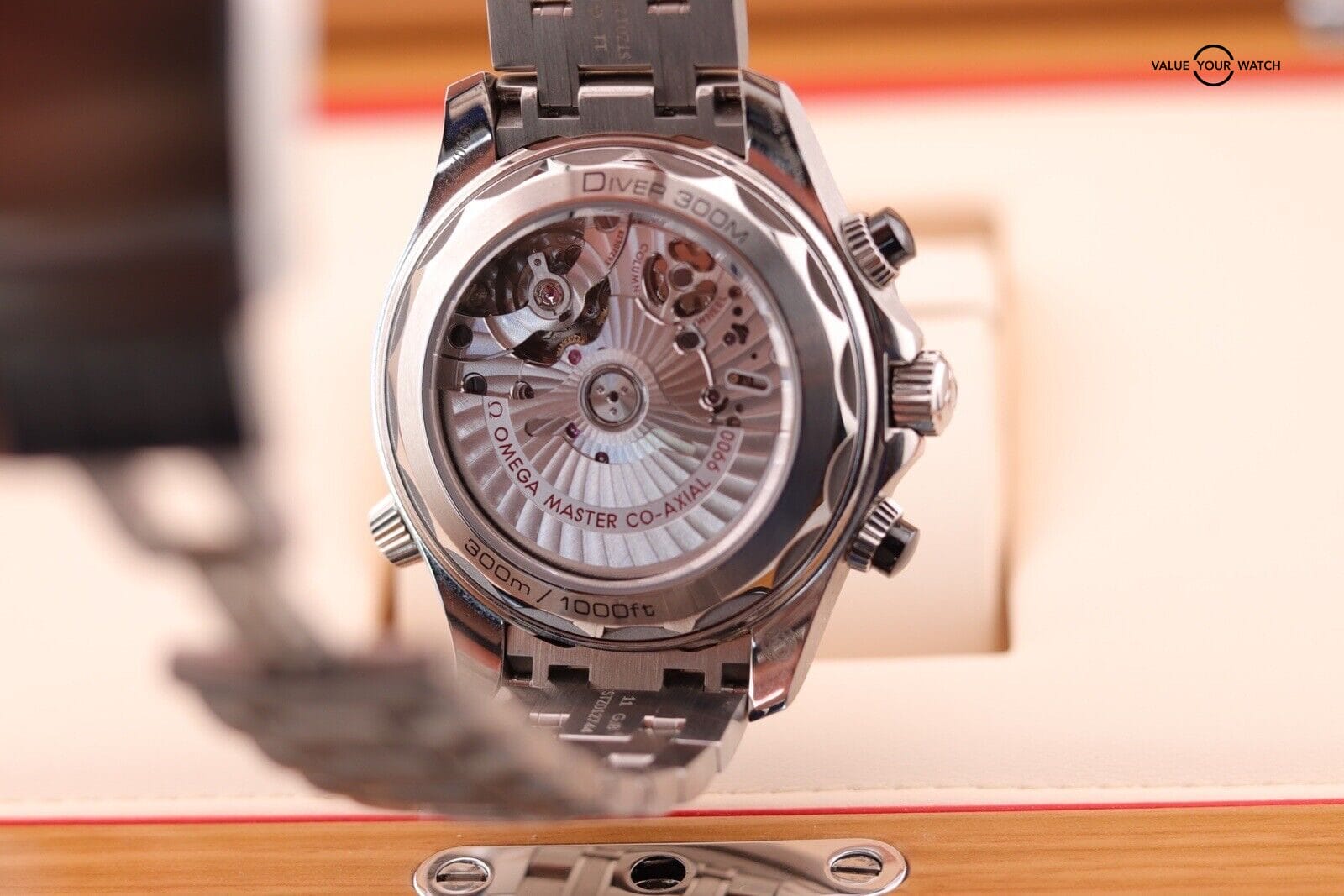 OMEGA Seamaster 300m Chronograph Master Chronometer 210.30.44.51.01.001 B&P - Image 6