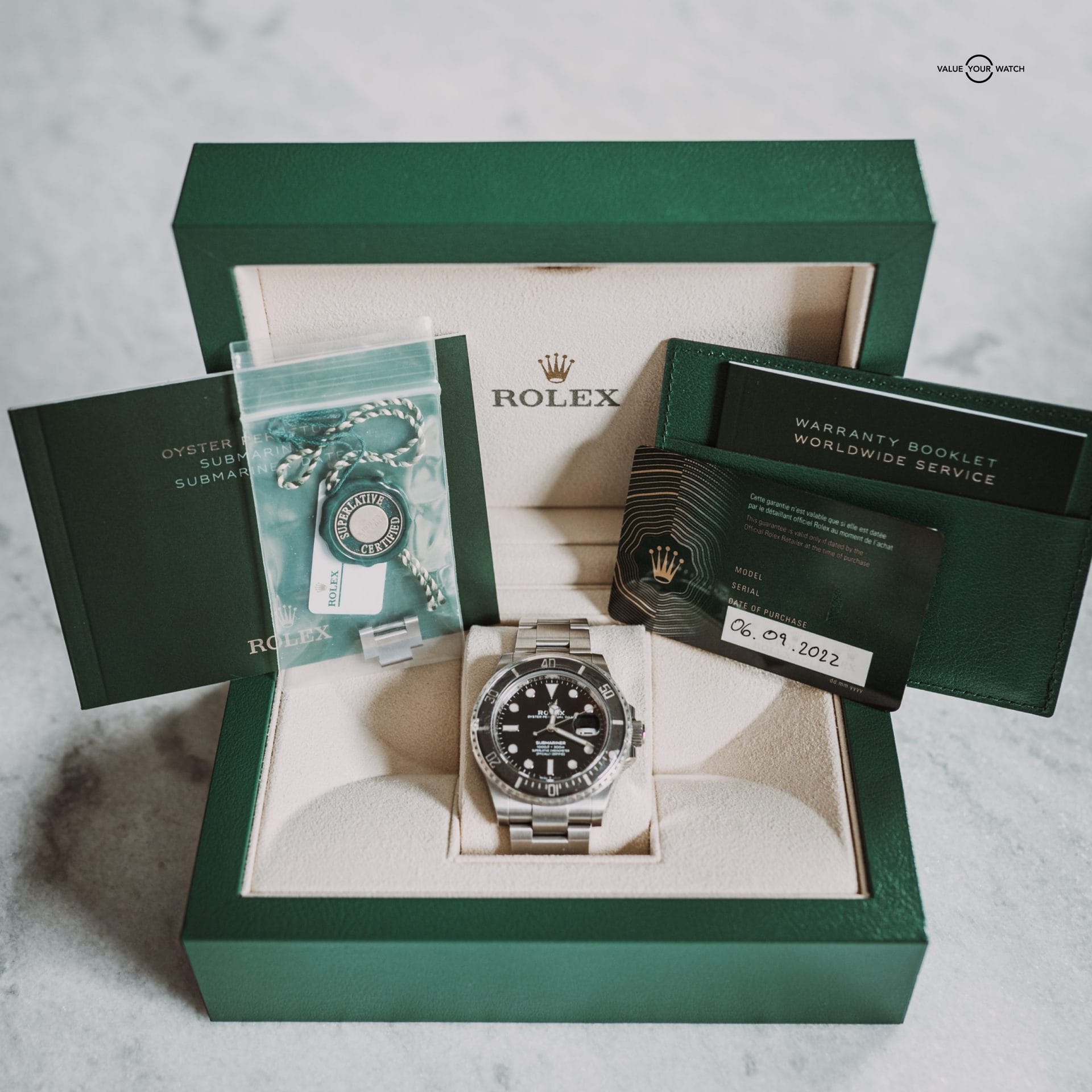 2022 Rolex Submariner Date, Ceramic Black Dial (41mm, 126610LN), FULL SET - Image 5