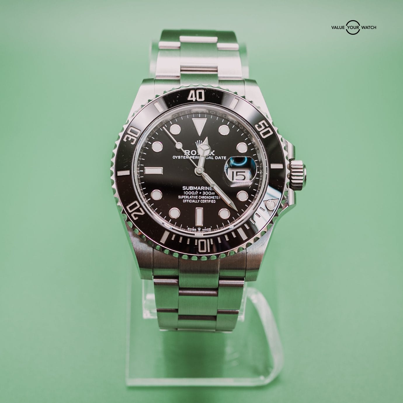 2022 Rolex Submariner Date, Ceramic Black Dial (41mm, 126610LN), FULL SET