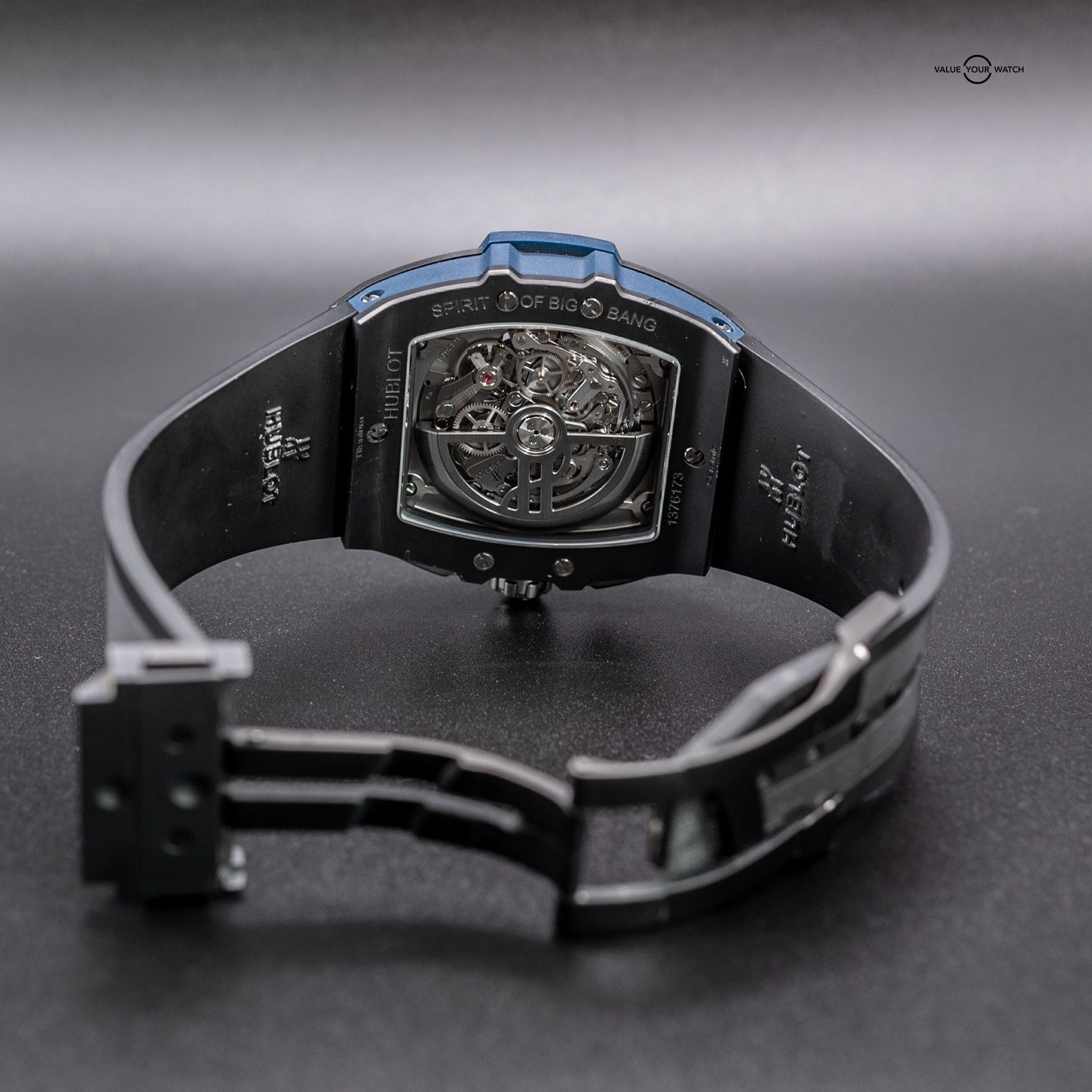 Hublot Spirit of Big Bang “Black & Blue” Chronograph, Ceramic