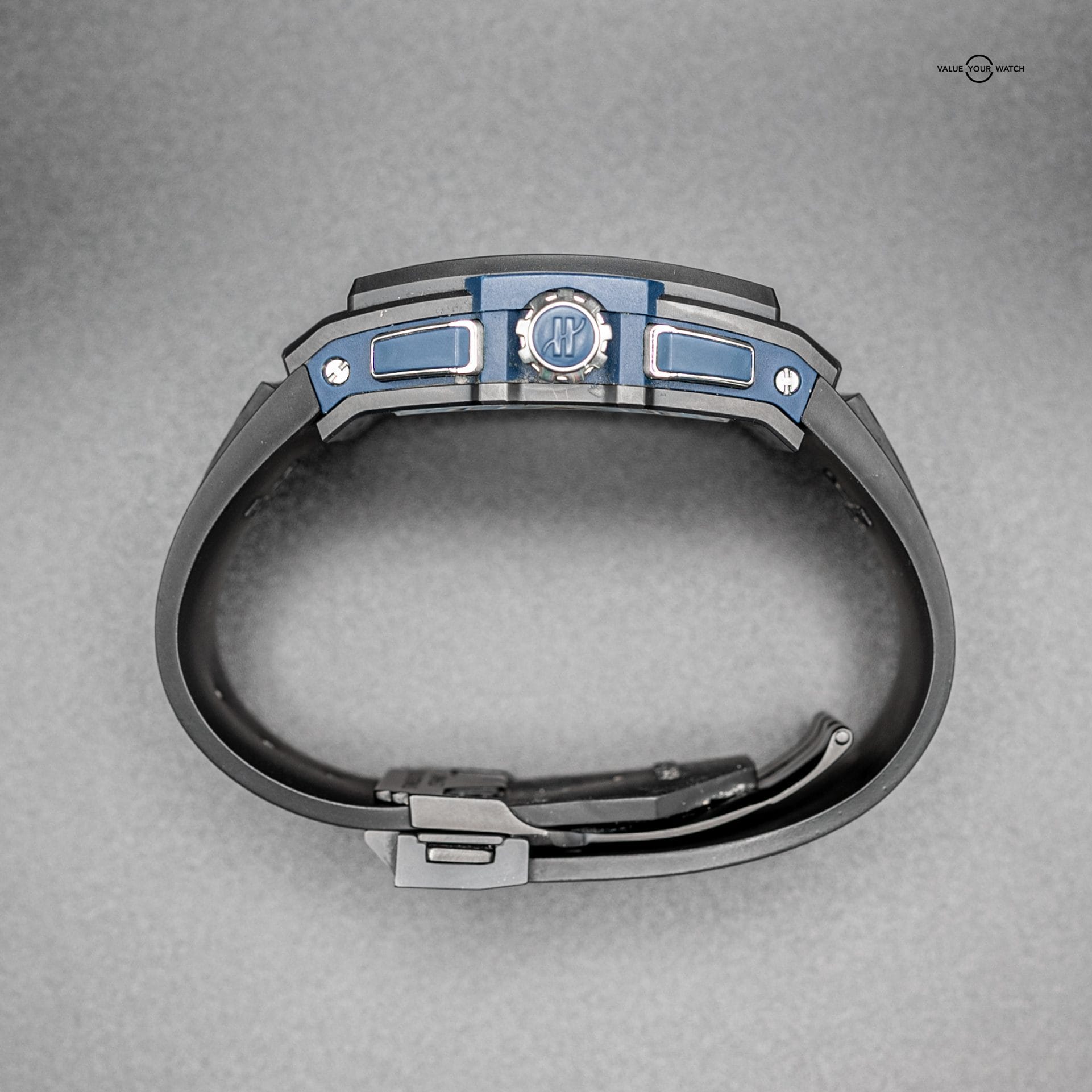 Hublot Spirit of Big Bang “Black & Blue” Chronograph, Ceramic Skeleton Dial (42mm, 641.CI.7170.LR) - Image 8