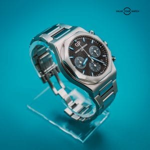 Girard Perregaux Laureato Chronograph, 42mm Blue Dial (81020-11-631-11A) – FULL SET