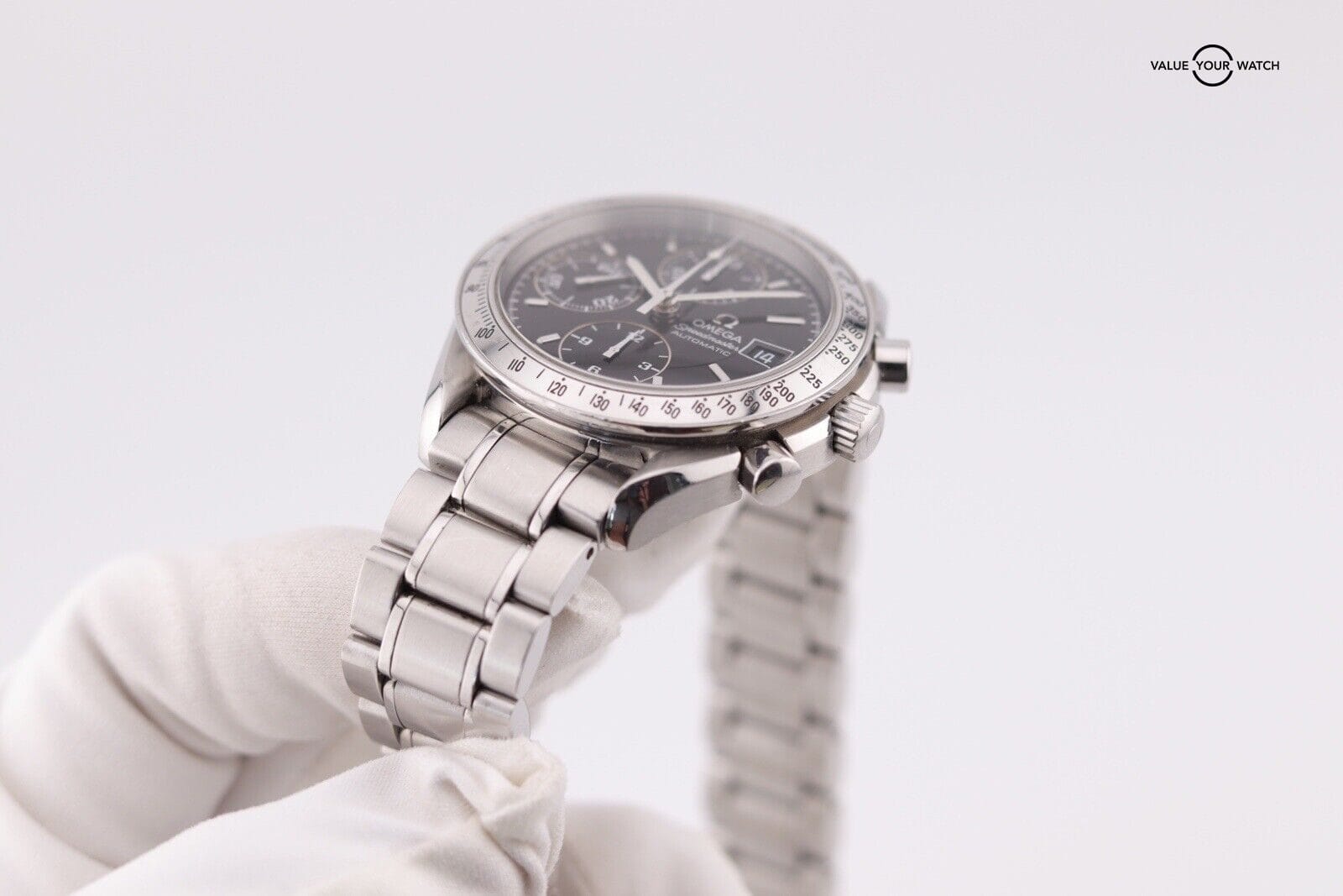 OMEGA Speedmaster 3513.50 Chronograph black Dial Automatic Men's Watch - Image 3