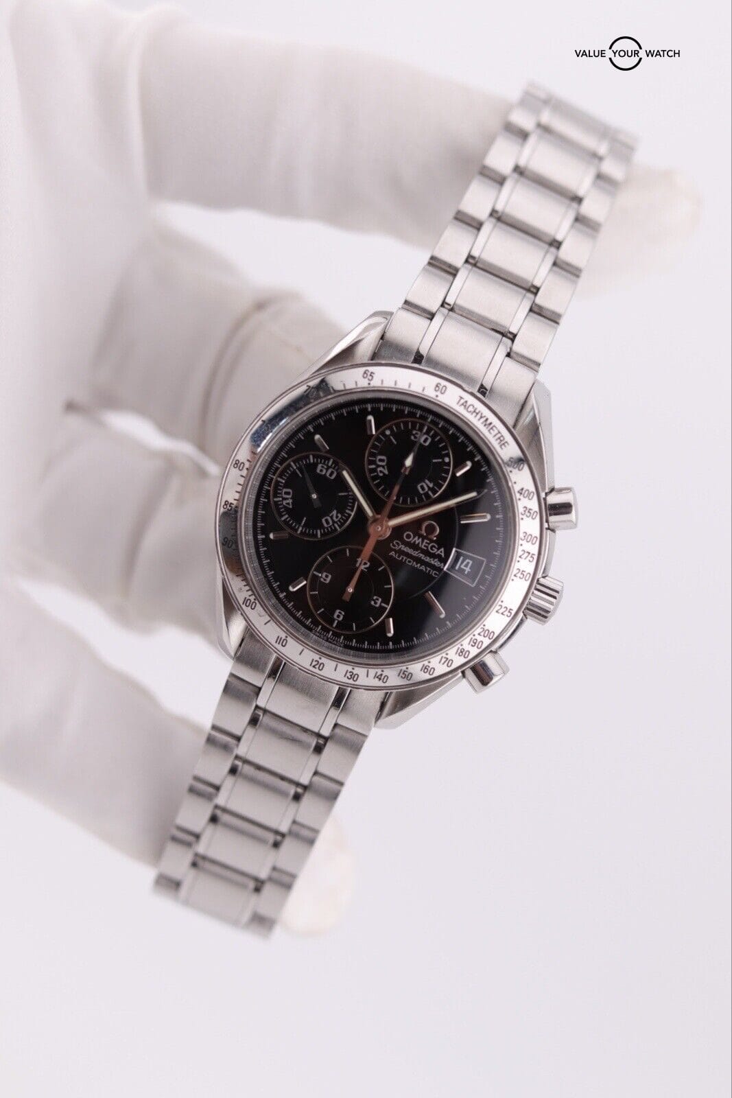 OMEGA Speedmaster 3513.50 Chronograph black Dial Automatic Men's Watch - Image 4