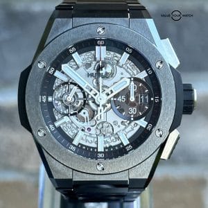 Hublot Big Bang Integral Chronograph Black Ceramic w/ Warranty – 451.CX.1170.CX
