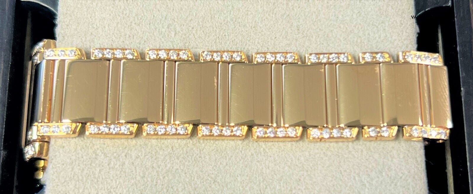 Cartier Tank Française W50002N2 Small 18K Yellow Gold Ladies Watch! - Image 13