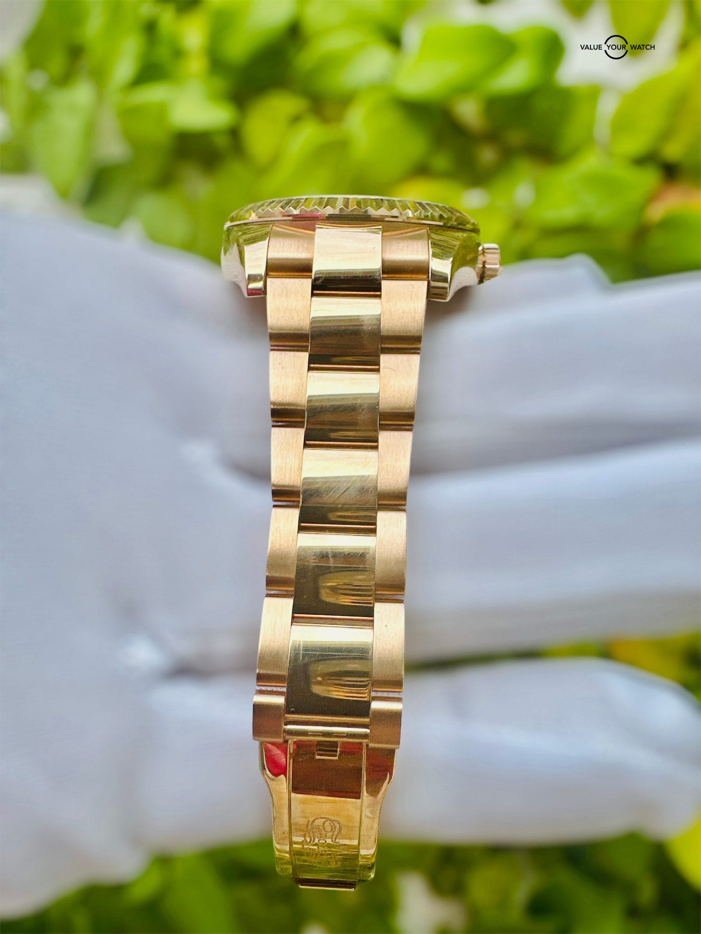 ROLEX SKY-DWELLER 326935 42MM 18K SUNDUST ROMAN DIAL EVEROSE ROSE GOLD - Image 7