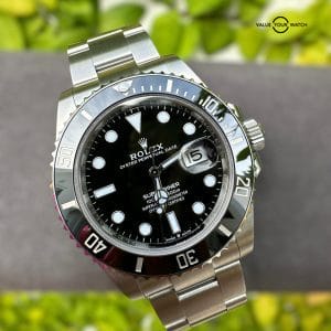 Rolex Submariner Date 2022 stainless steel black ceramic bezel 41mm 116610LN