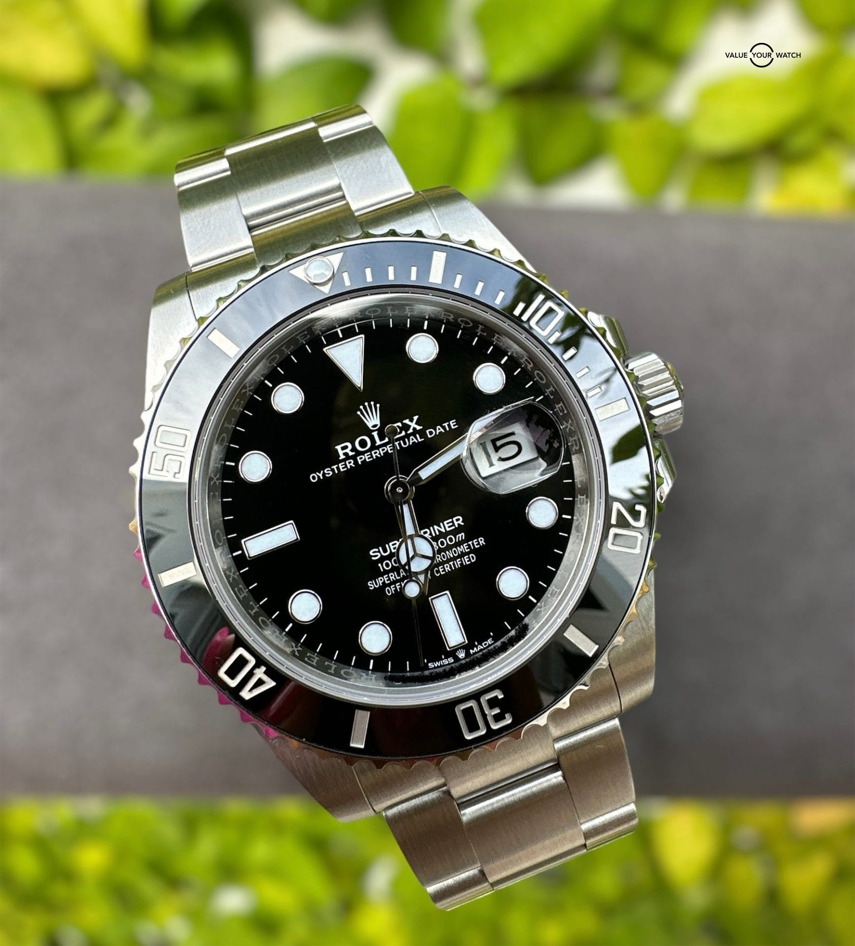 Rolex Submariner Date 2022 stainless steel black ceramic bezel 41mm 116610LN