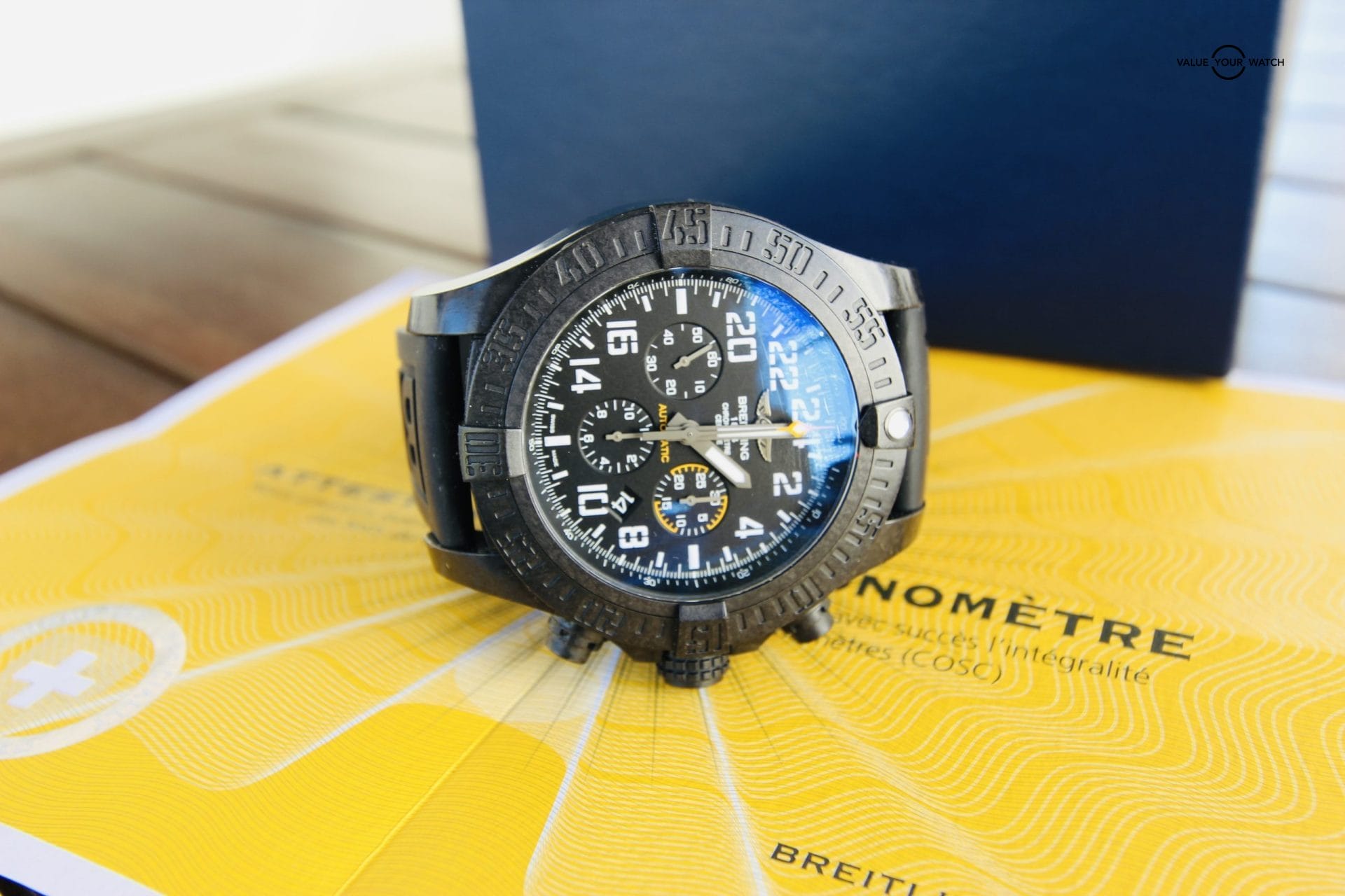 BREITLING AVENGER HURRICANE 50MM 24HR DIAL BREIGHTLIGHT CASE II