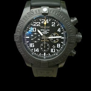 BREITLING AVENGER HURRICANE 50MM 24HR DIAL BREIGHTLIGHT CASE II AUTOMATIC COMPLETE SET.