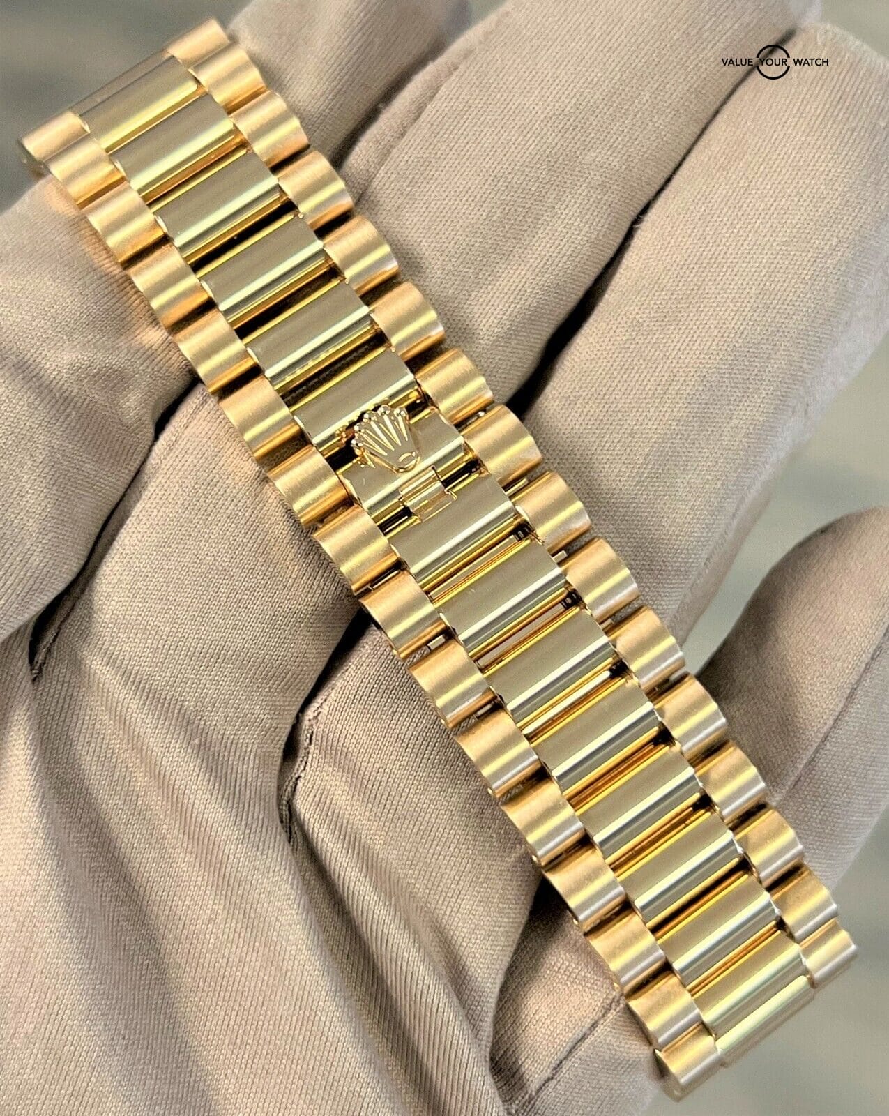 Rolex 228238 Day-Date 40mm Silver Motif Dial 18K Yellow Gold 2021/BOXES/PAPERS! - Image 7