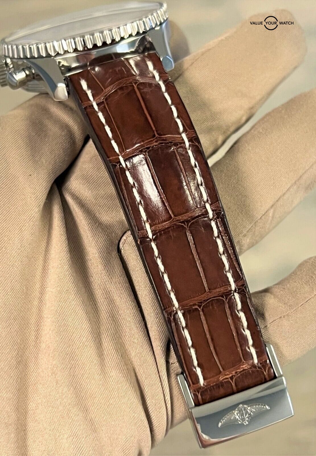 Breitling Navitimer World GMT 46 Silver Dial A24322 BOXES/PAPERS! - Image 3