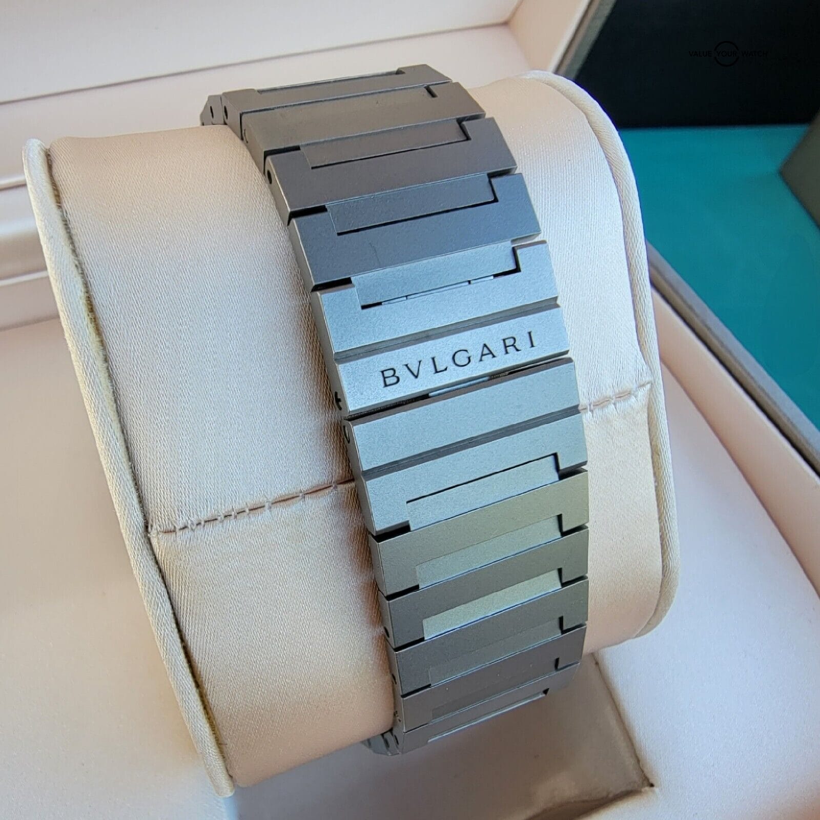 Bvlgari Octo Finissimo Titanium Ultra Thin Mens Watch 102713 Box Papers