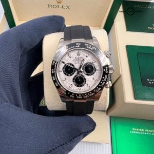 2023 New Unworn White Tag Stickers Meteorite Dial White Gold Oysterflex Daytona