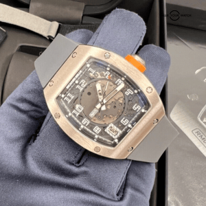 Richard Mille Box Papers 5 Straps RM 005 Automatic 18k White Gold Skeleton dial