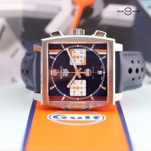 Tag Heuer Monaco Calibre 02 Gulf Edition CBL2111 Box + Card