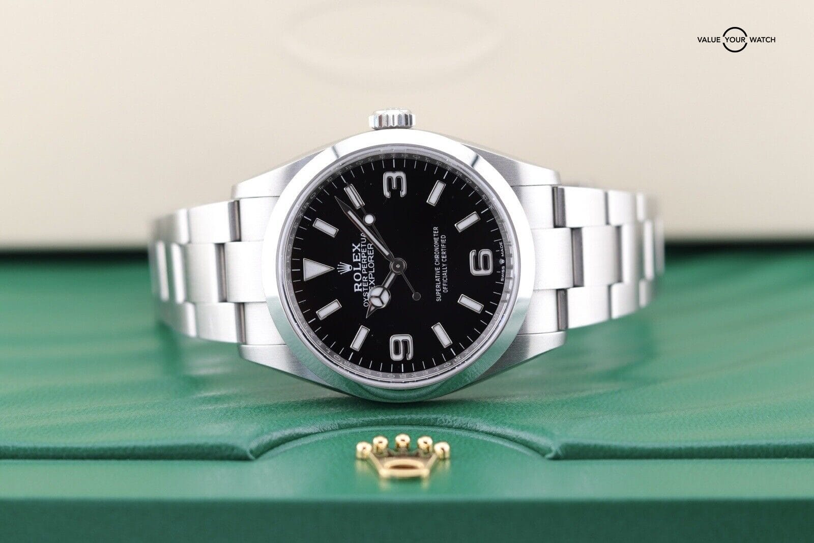 2023 Rolex Explorer 1 124270 36mm Men's Black Watch B&P - Image 8