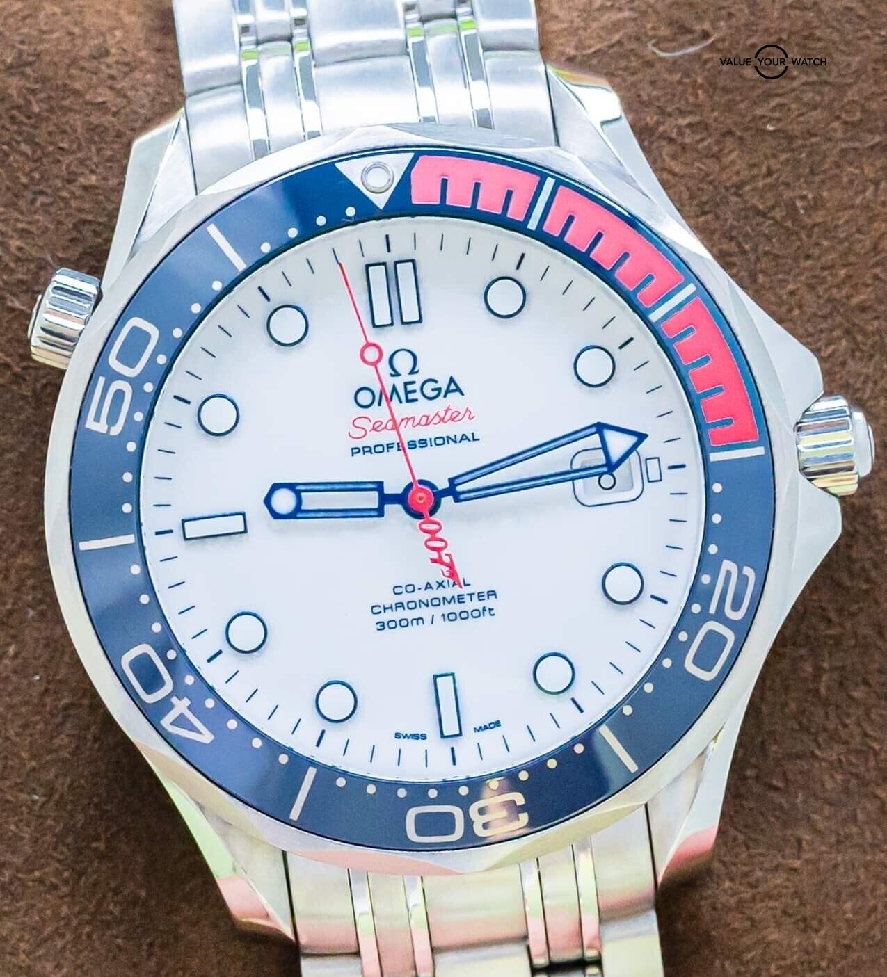 Omega Seamaster 300m James Bond 007 Commander’s Watch Collector's Set  212.32.41.20.04.001