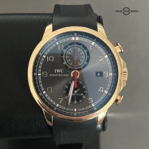 IWC Portuguese Yacht Club Chrono 18kt Rose Gold 45mm Watch BOX & DOCS IW390209
