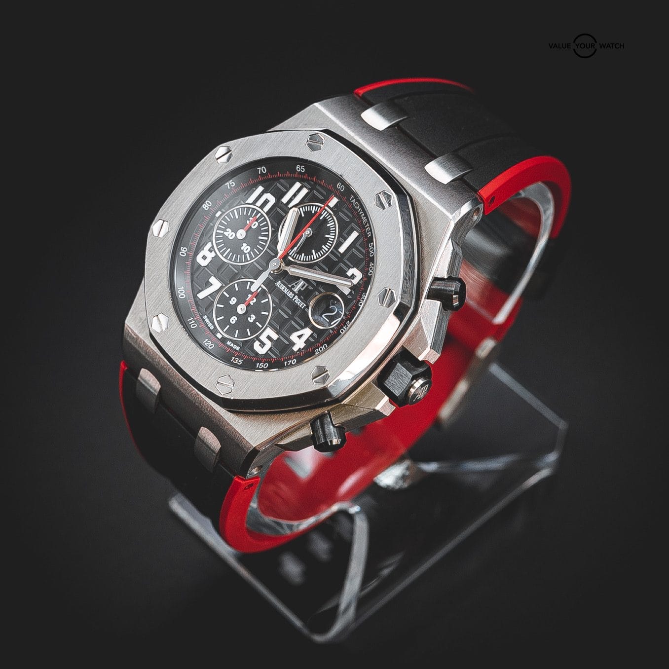 Audemars Piguet Royal Oak Offshore Chronograph “Vampire” Black/Red Dial Steel (42mm, 26470ST.OO.A101CR.01)