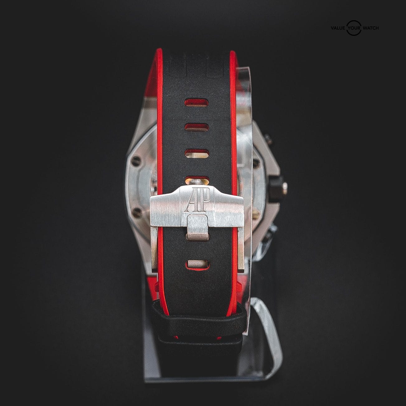 Audemars Piguet Royal Oak Offshore Chronograph “Vampire” Black/Red Dial Steel (42mm, 26470ST.OO.A101CR.01) - Image 10