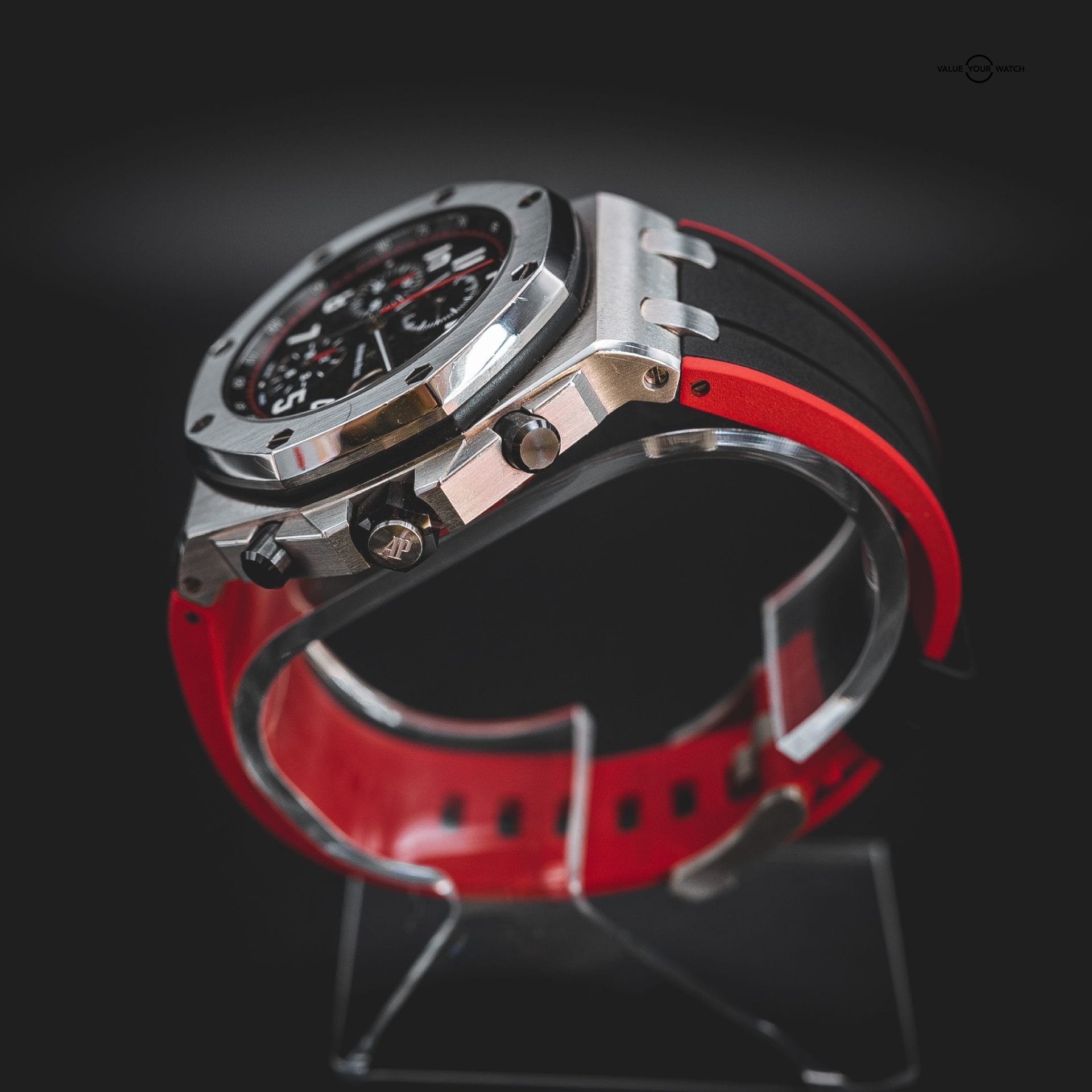Audemars Piguet Royal Oak Offshore Chronograph “Vampire” Black/Red Dial Steel (42mm, 26470ST.OO.A101CR.01) - Image 11