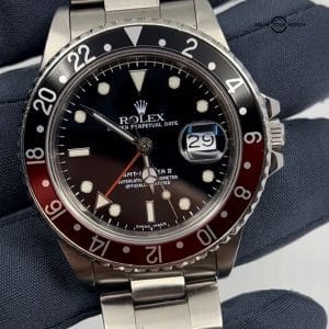 1988 Perfect Movement New Clasp GMT-Master II 16760 “Fat Lady” Coke Black Red
