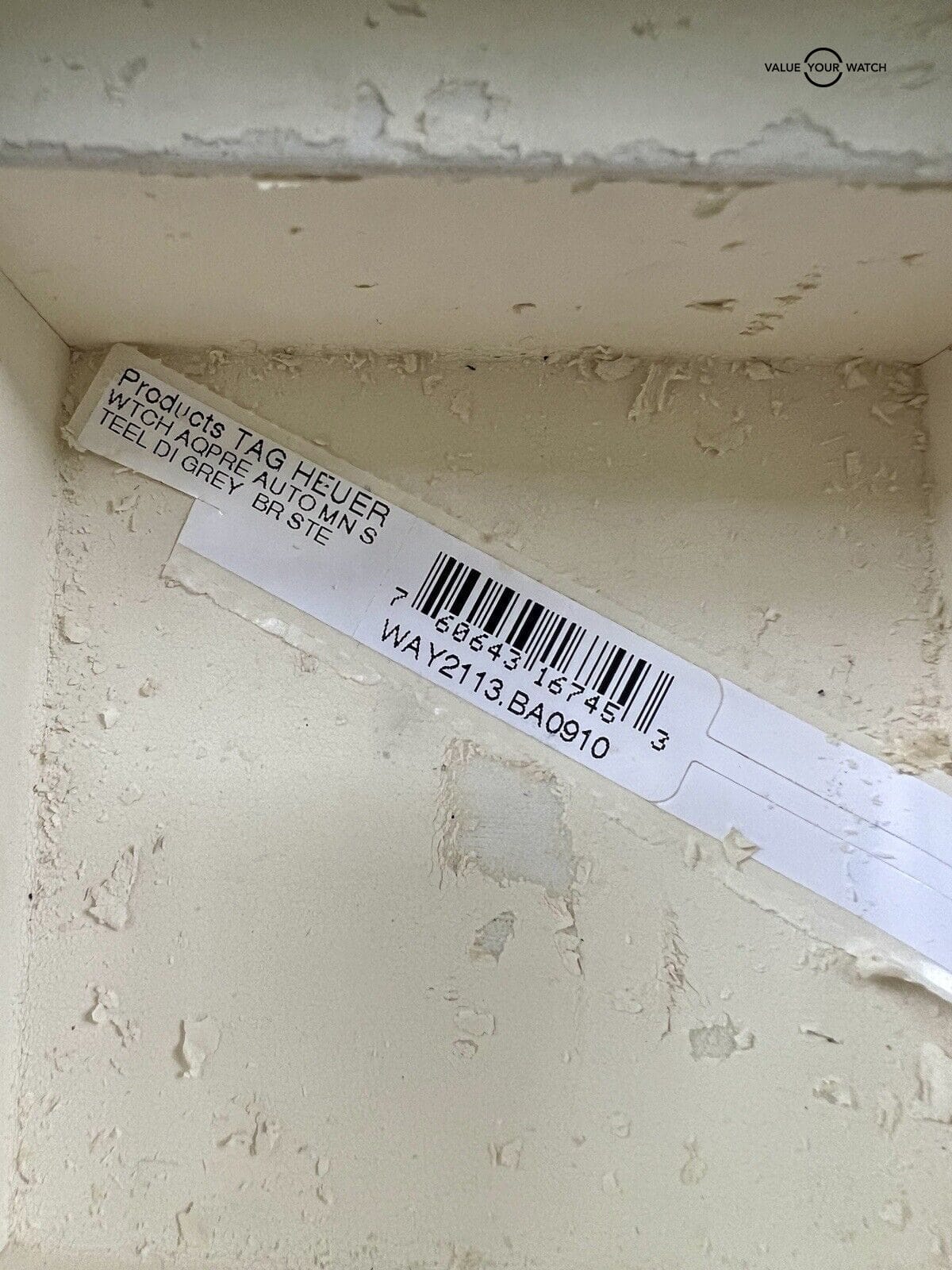 TAG Heuer Aquaracer Automatic Calibre 5 Gray Dial Men's Watch - WAY2113.BA0910 - Image 11