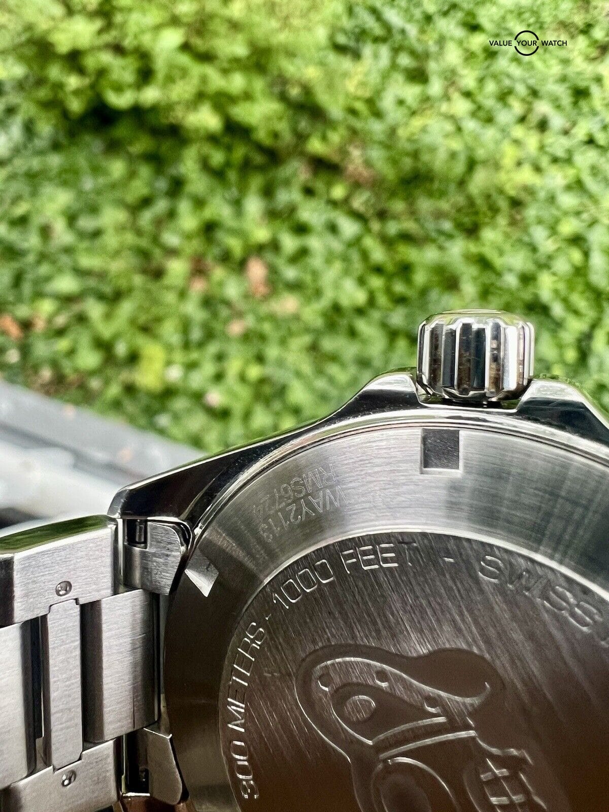 TAG Heuer Aquaracer Automatic Calibre 5 Gray Dial Men's Watch - WAY2113.BA0910 - Image 12