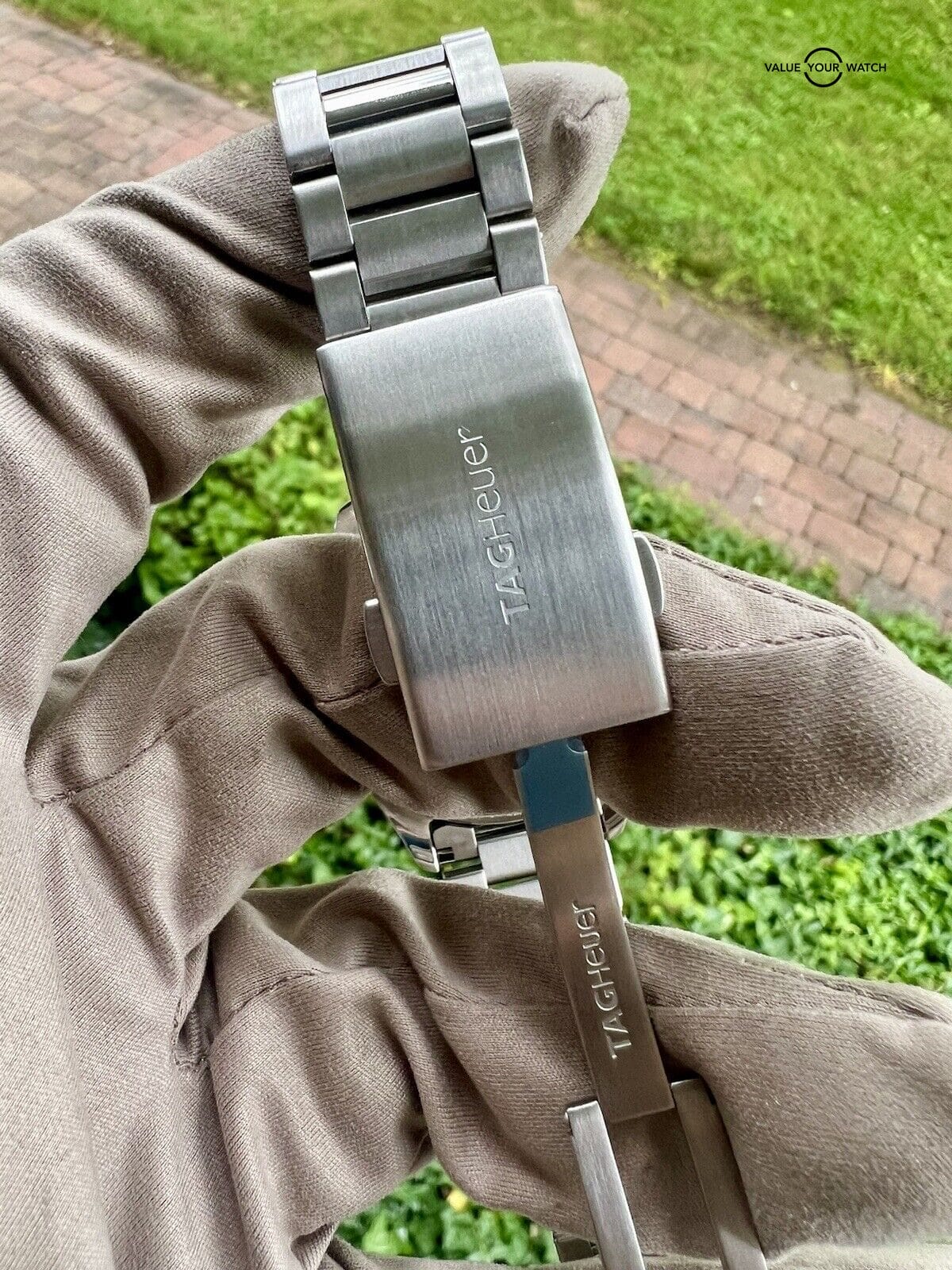 TAG Heuer Aquaracer Automatic Calibre 5 Gray Dial Men's Watch - WAY2113.BA0910 - Image 15