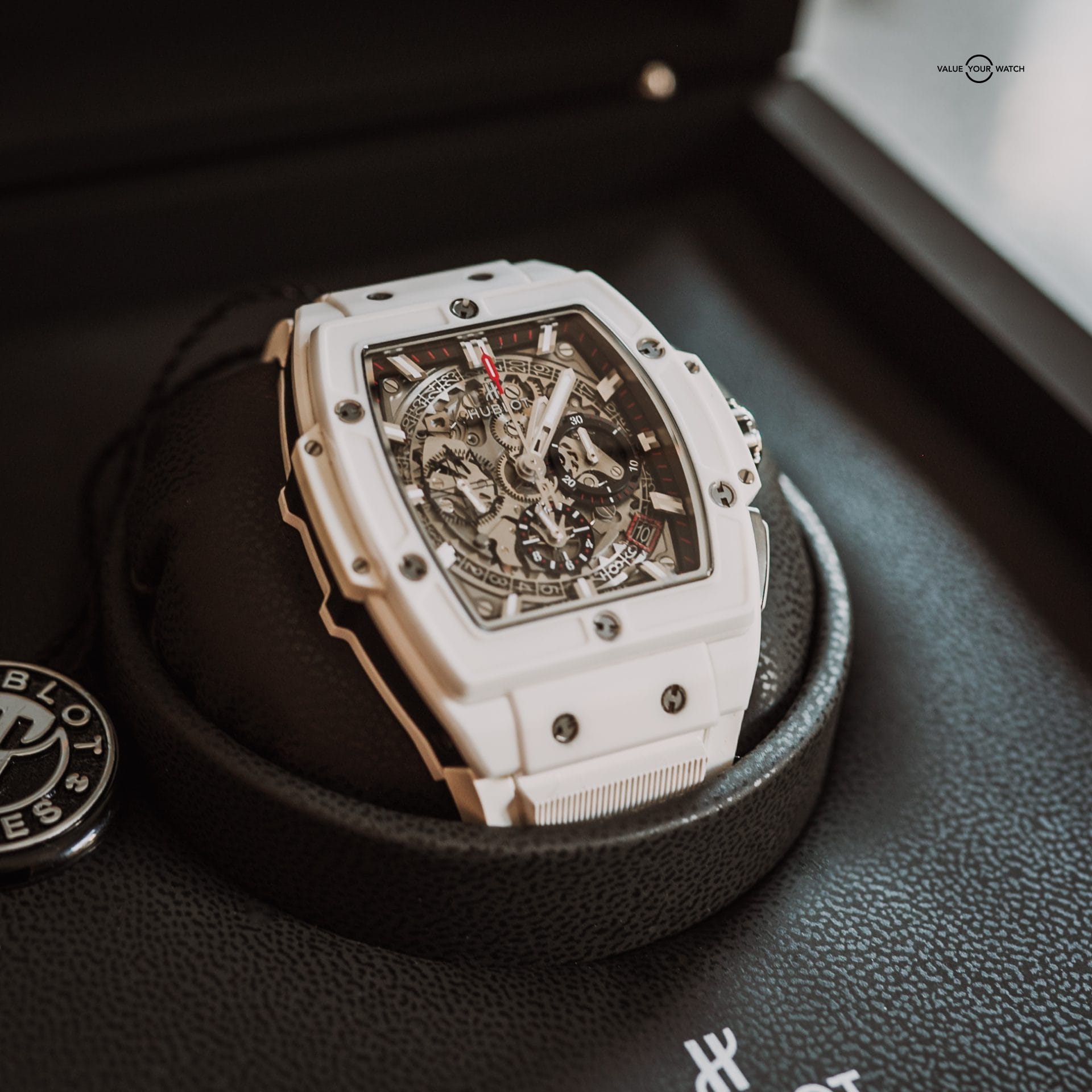 Hublot Spirit of Big Bang White Ceramic Chronograph Skeleton (42mm
