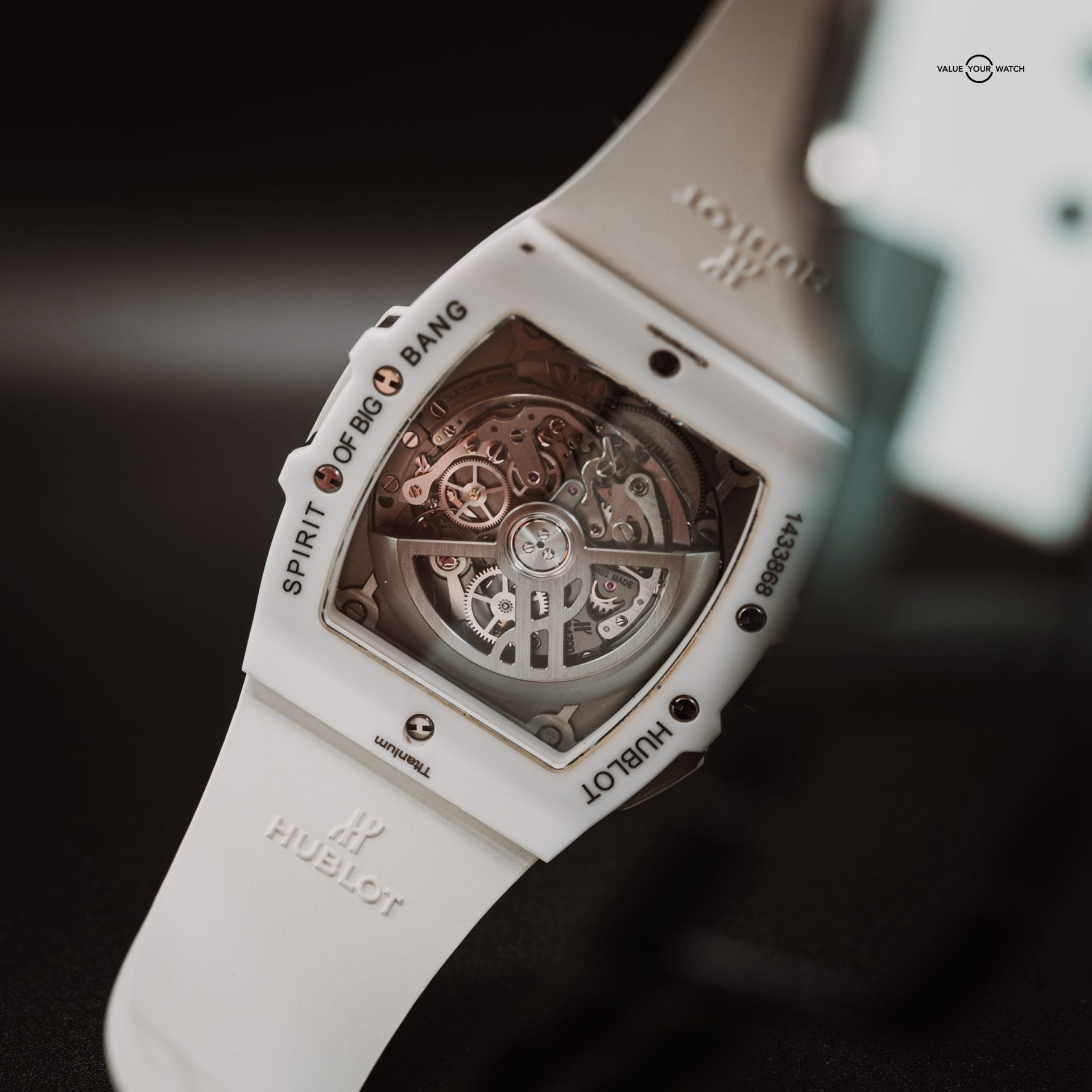 Hublot Spirit of Big Bang White Ceramic Chronograph Skeleton (42mm