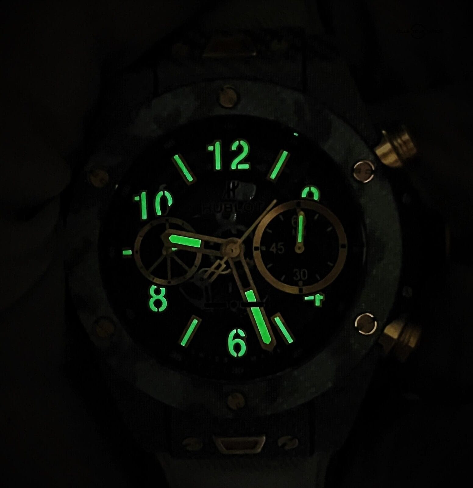 Hublot Big Bang Unico Chronograph 45mm 411.YG.1198.NR.ITI16 Green Camo SERVICED! - Image 9