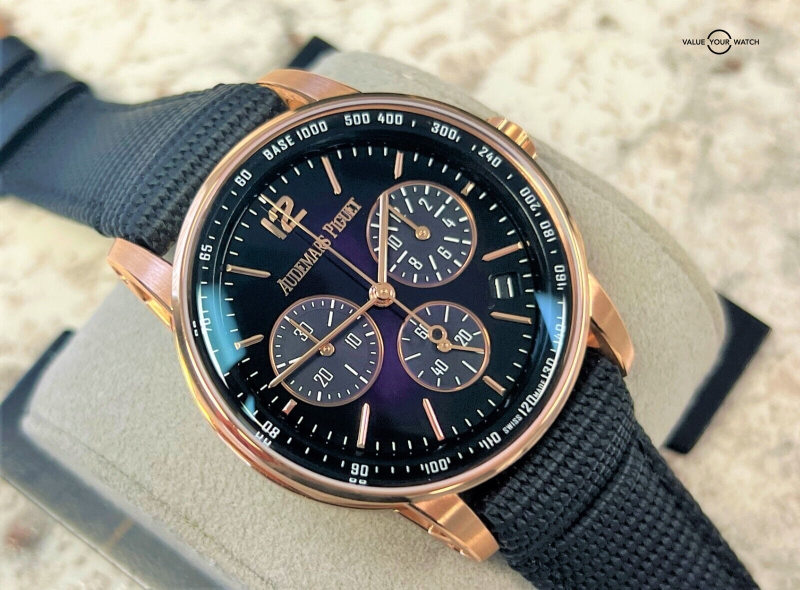 2023 Audemars Piguet Code 11:59 18K Pink Gold Purple Dial BOXES/PAPERS! - Image 2