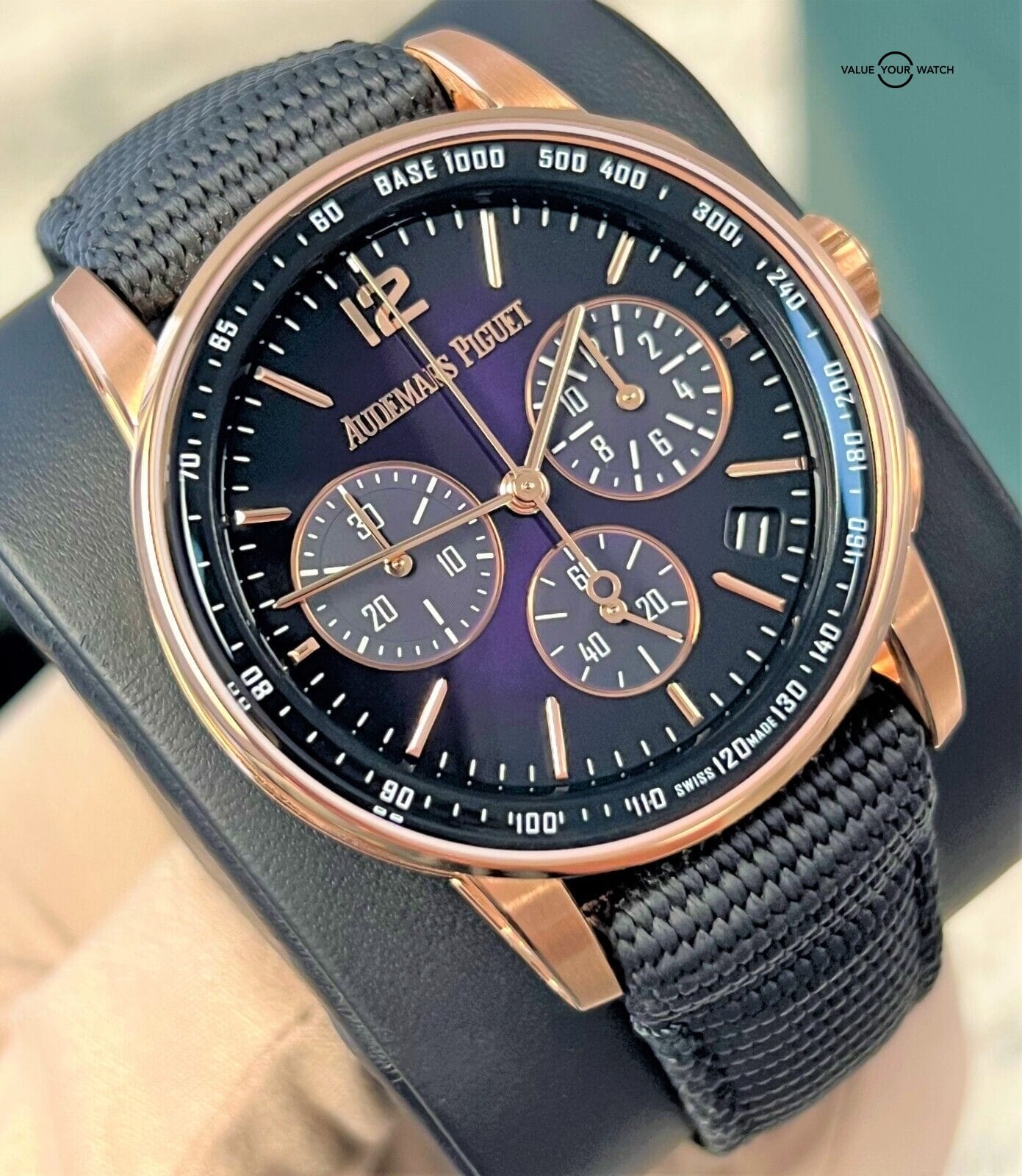 2023 Audemars Piguet Code 11:59 18K Pink Gold Purple Dial BOXES/PAPERS! - Image 4