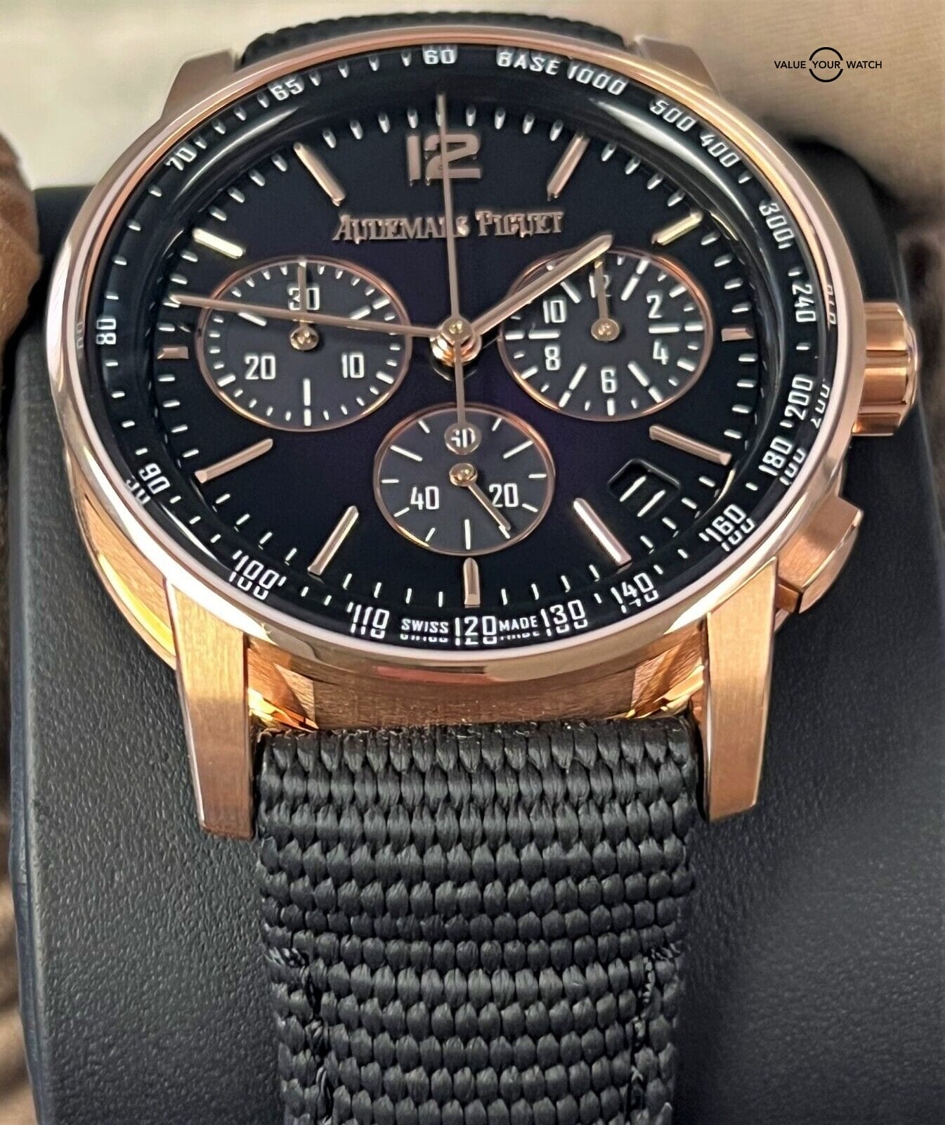 2023 Audemars Piguet Code 11:59 18K Pink Gold Purple Dial BOXES/PAPERS! - Image 8