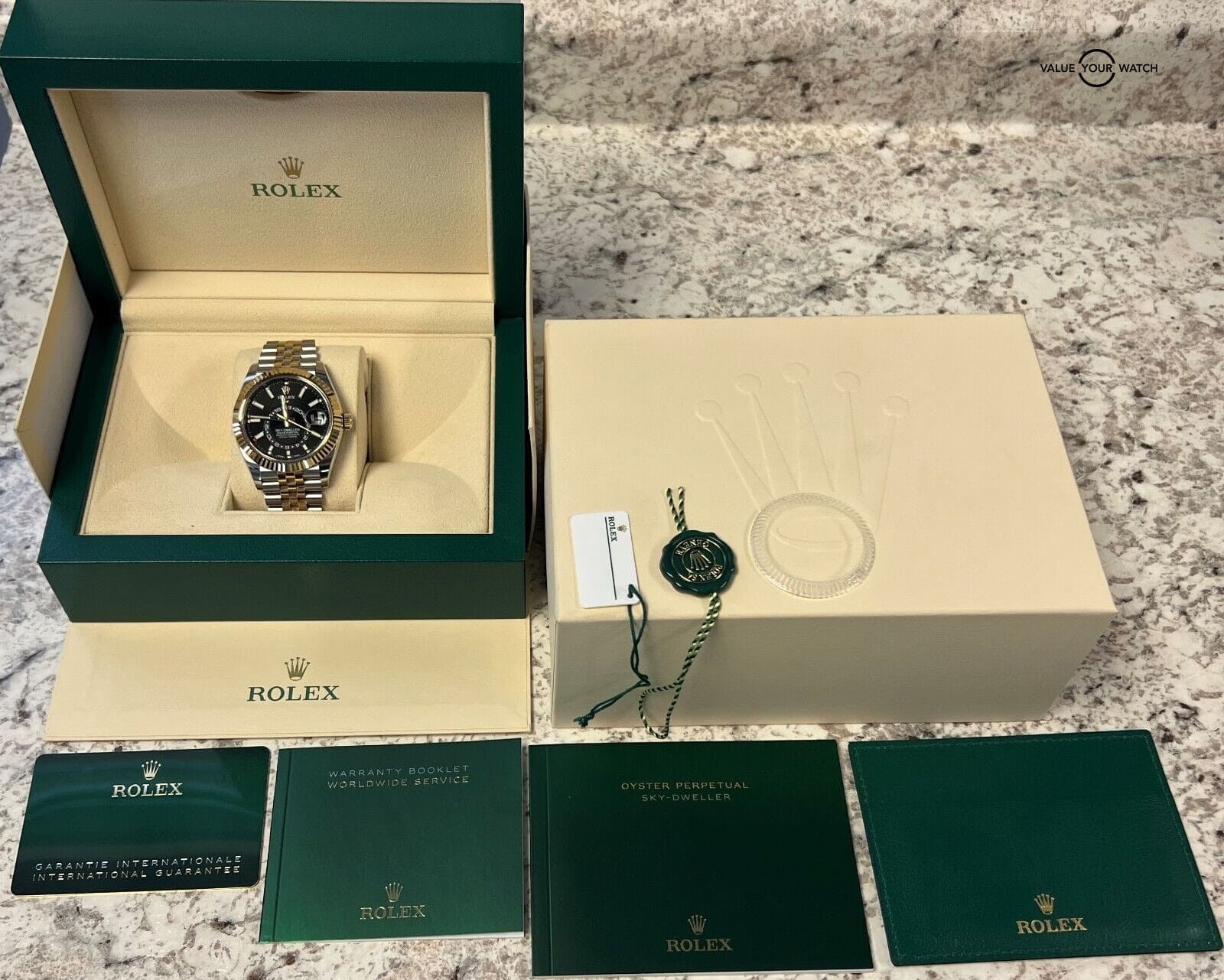 2023 Rolex Sky-Dweller Black Dial Jubilee 326933 BOXES/PAPERS! - Image 5