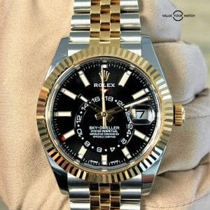 2023 Rolex Sky-Dweller Black Dial Jubilee 326933 BOXES/PAPERS!