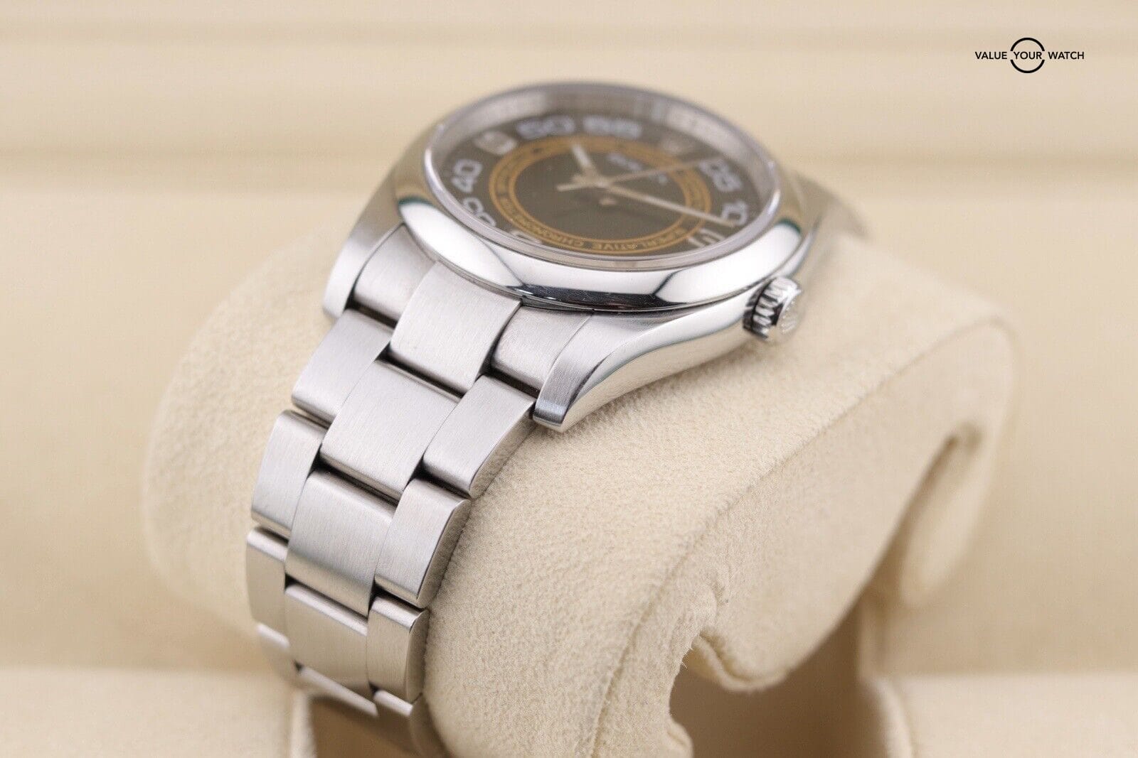 Rolex Oyster Perpetual OP36 Men's Black Watch Only 116000 Harley Dial - Image 2