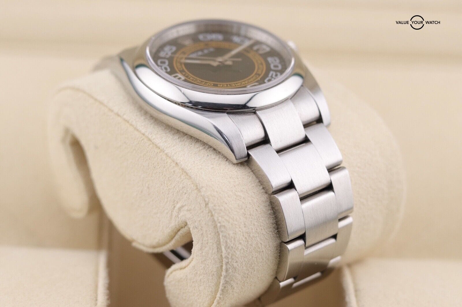 Rolex Oyster Perpetual OP36 Men's Black Watch Only 116000 Harley Dial - Image 3