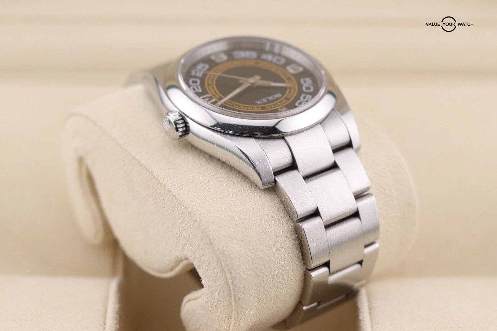 Rolex Oyster Perpetual OP36 Men's Black Watch Only 116000 Harley Dial - Image 5