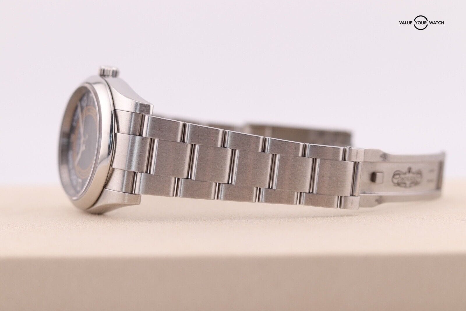 Rolex Oyster Perpetual OP36 Men's Black Watch Only 116000 Harley Dial - Image 9