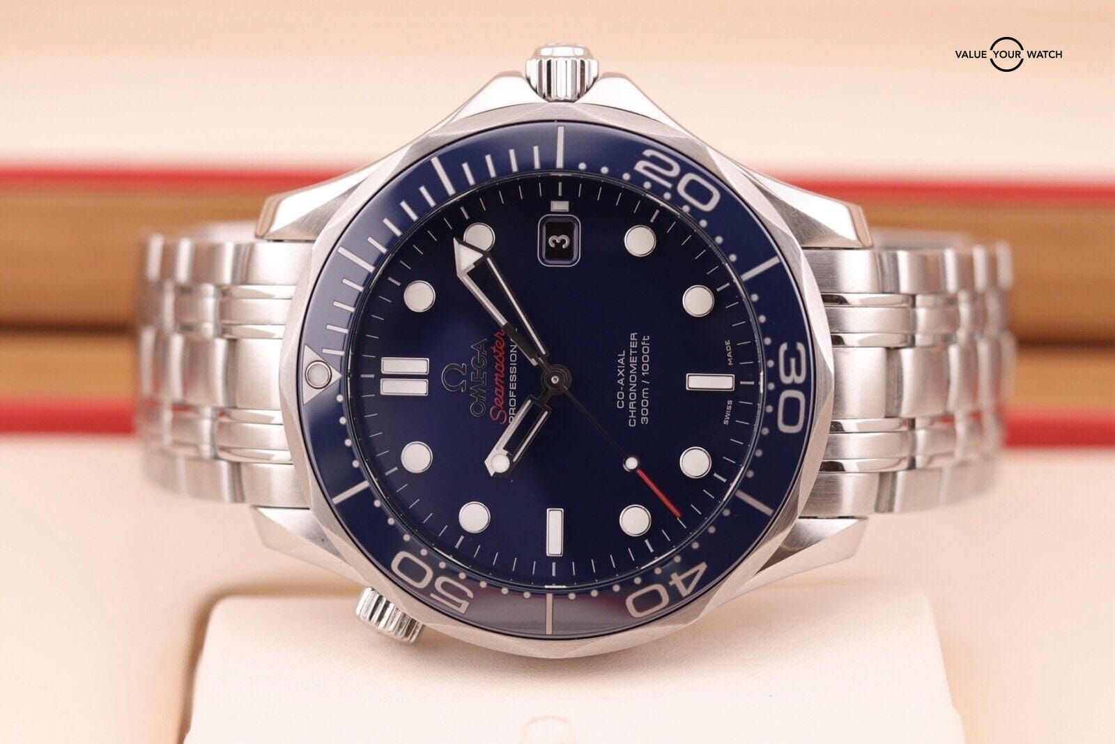 OMEGA Seamaster Professional 300m Diver Blue 41mm - 212.30.41.20.03.001 Complete - Image 3