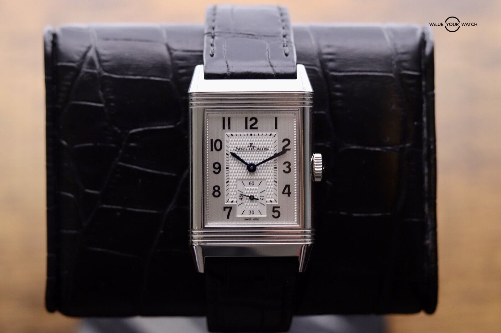 Jaeger-LeCoultre Reverso Silver Men's Watch - Q270854 - Image 7