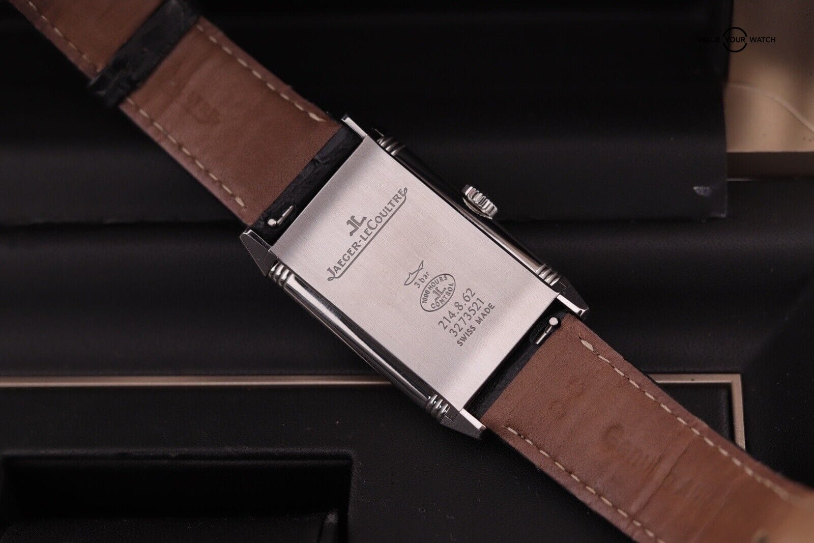 Jaeger-LeCoultre Reverso Silver Men's Watch - Q270854 - Image 13