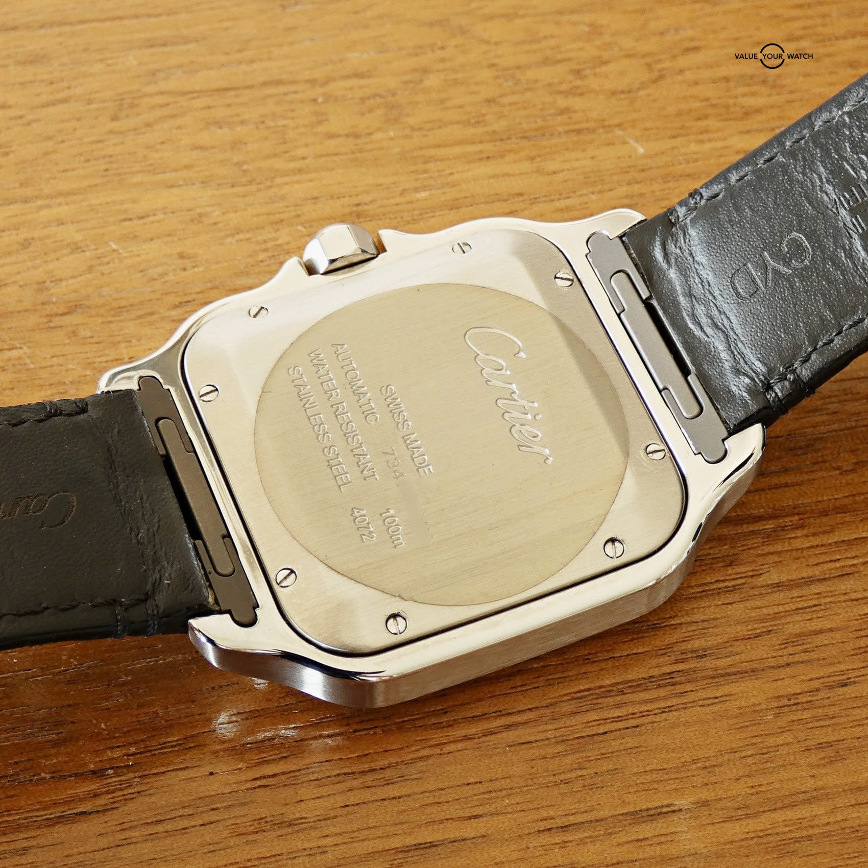 Cartier スクエアプレート パンサー 箱付 Cartier (カルティエ) スクエアプレート パンテール パンサー