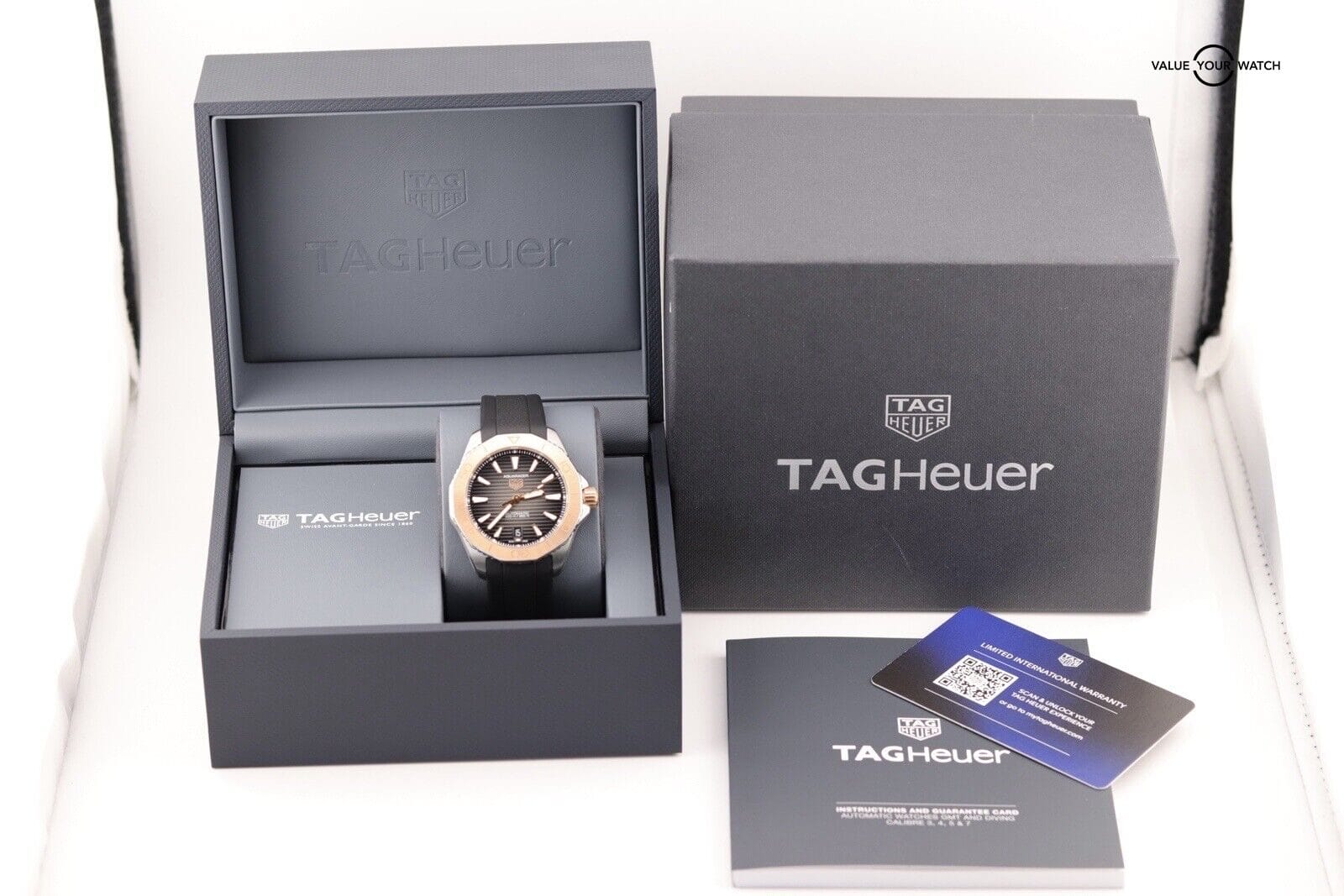 TAG Heuer Aquaracer Men s Smoky Black Watch WBP2151.FT6199