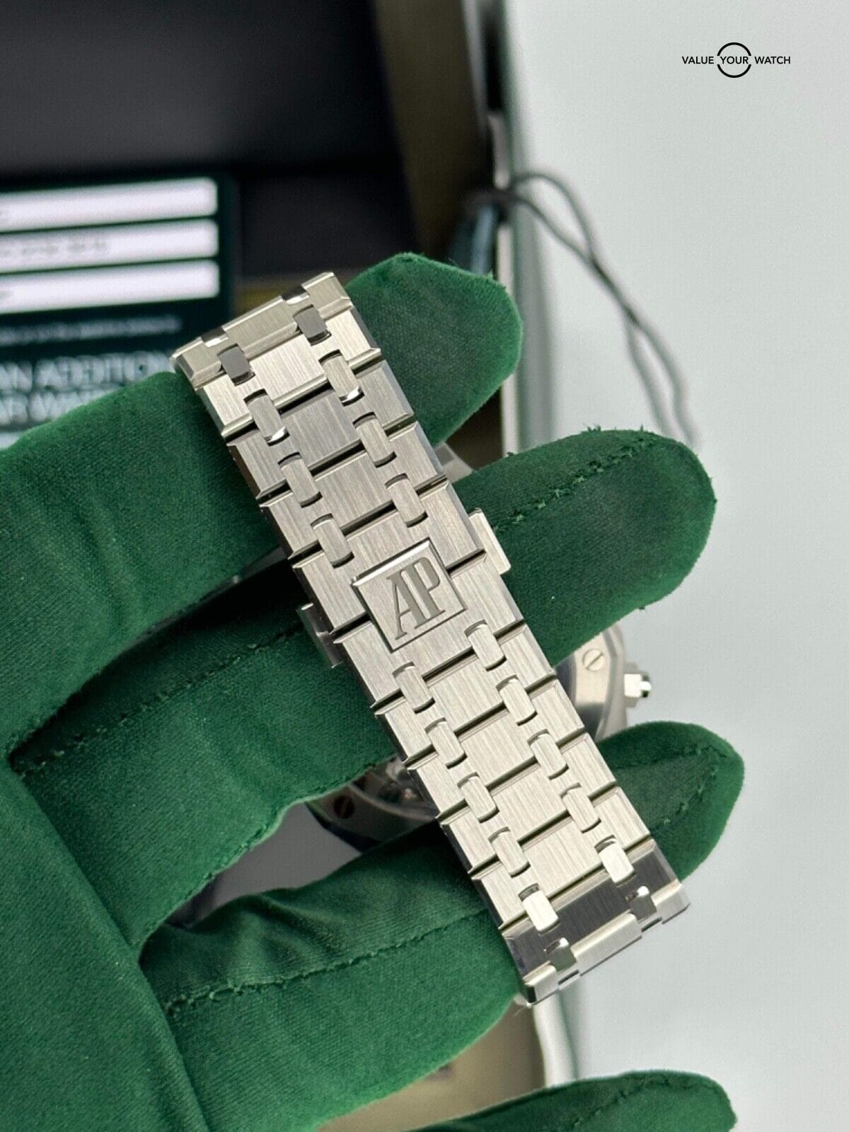 2023 New Unworn AP Audemars Piguet Royal Oak Chronograph 41mm Steel Blue Dial - Image 8